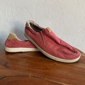 Clark’s Red Slip-On Shoes - Men’s Size 10
